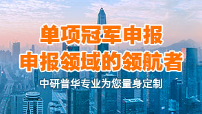 中研普华单项冠军申报
