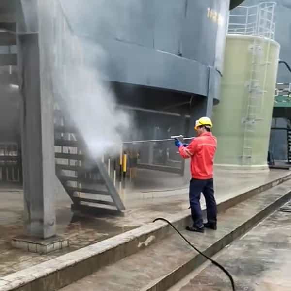高压清洗机使用效果