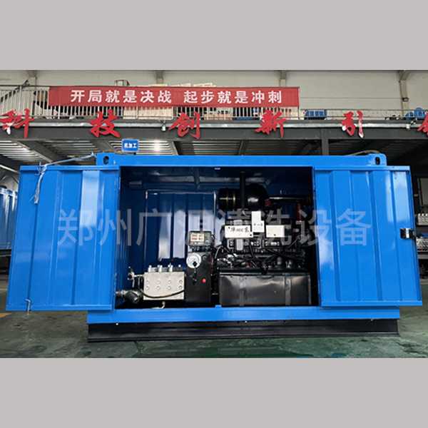 大流量水刀引孔打桩设备