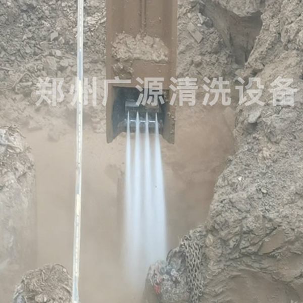 320升大流量高压水刀引孔打桩设备