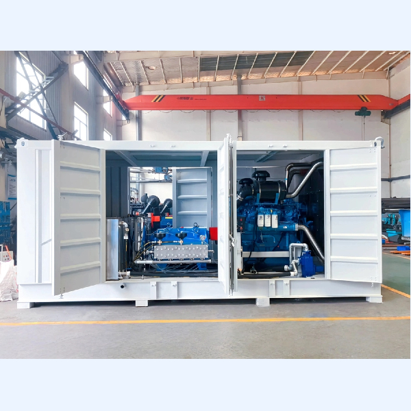 大流量五柱塞反应釜自动清洗机800KW柴油机
