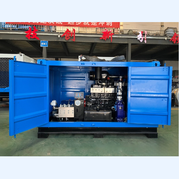 320L大流量高压水刀引孔打桩设备