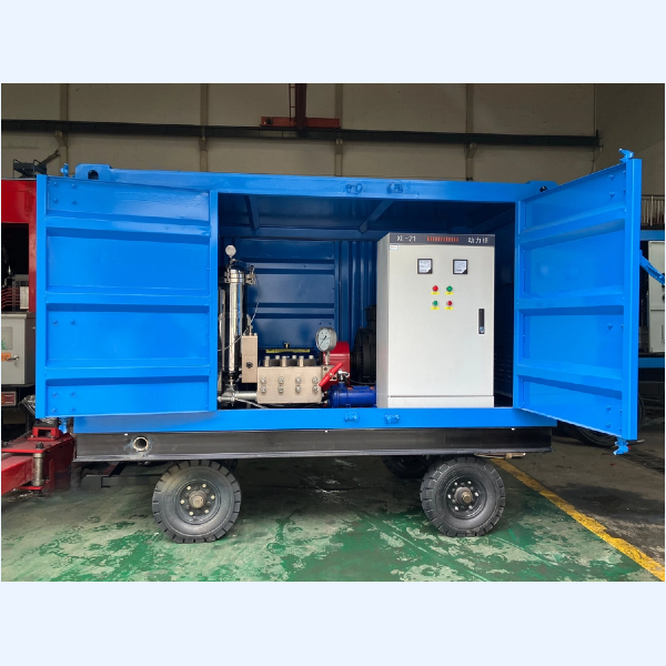 双枪高压水混凝土冲毛设备