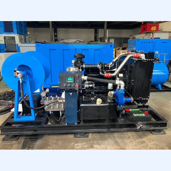 柴驱大流量管道疏通清洗机