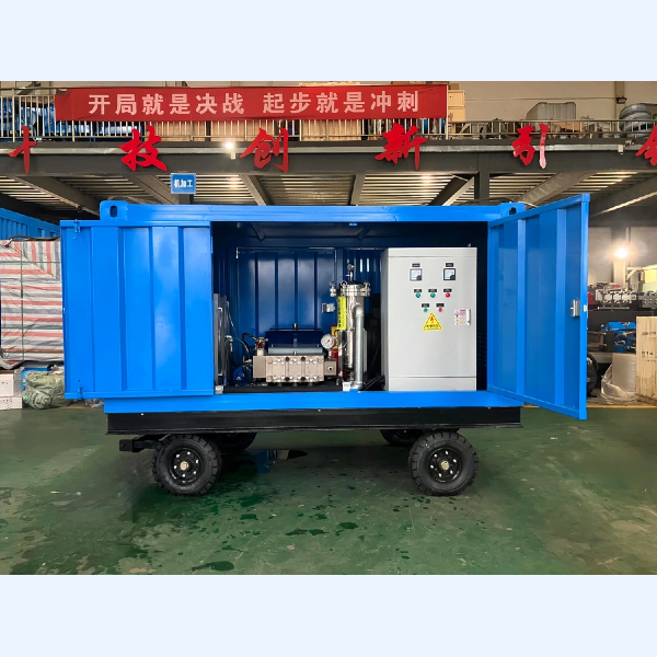 电驱100MPa工业列管高压清洗设备