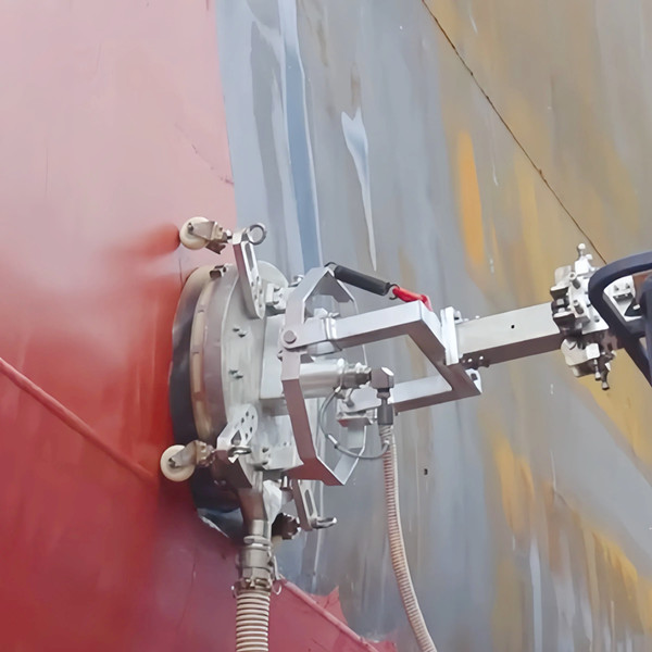 船舶直线清洗盘自动除锈装置