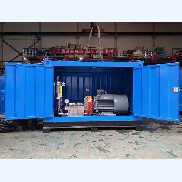 半自动式滤布高压清洗系统