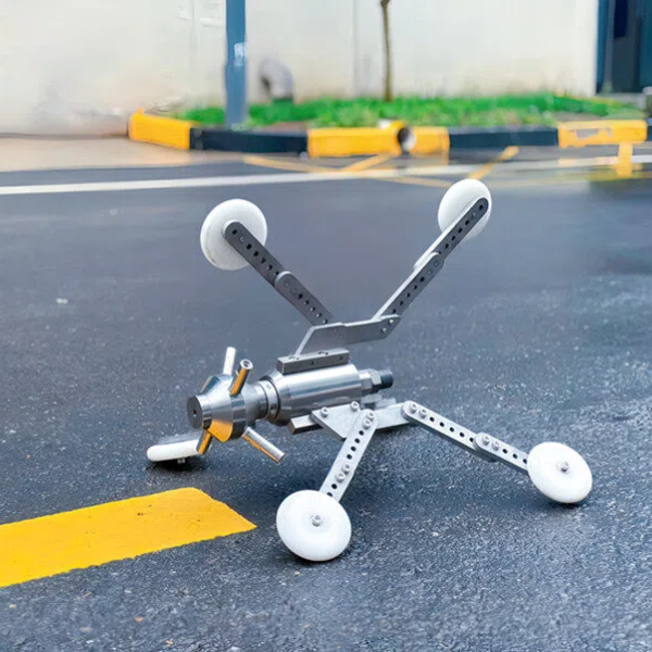 工业管道内壁高压水自动除锈方案