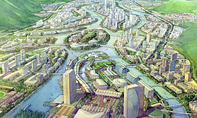 东莞东堂TOD项目规划